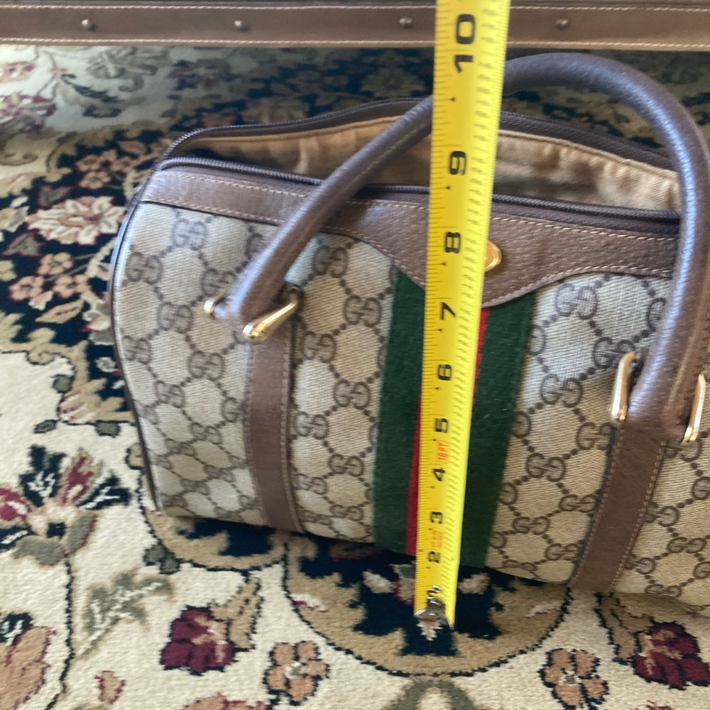 Gucci Monogram Speedy Handbag - Picture 15 of 16